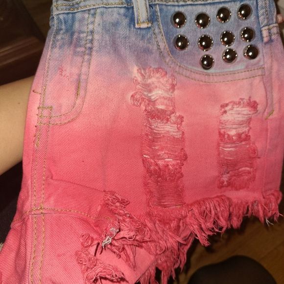 CHIQLE Denim Architect Jean shorts size S - Picture 5 of 8